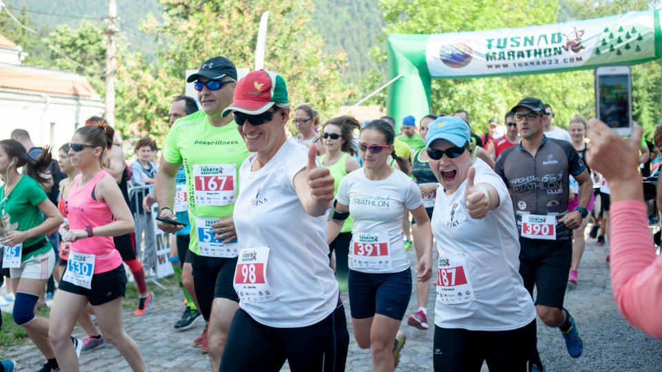 Célba értek a vásárhelyi csajok a Tusnád Maratonon!